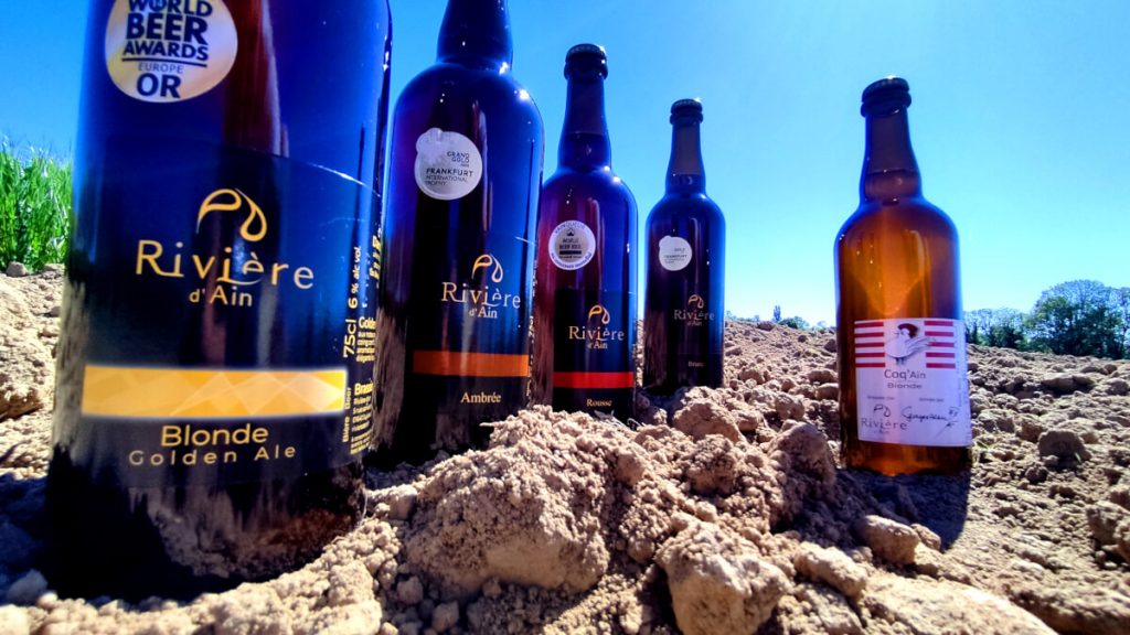 Bières Rivière d'Ain et Coq'Ain